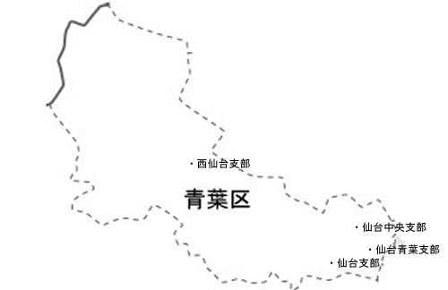 仙台市青葉区地図